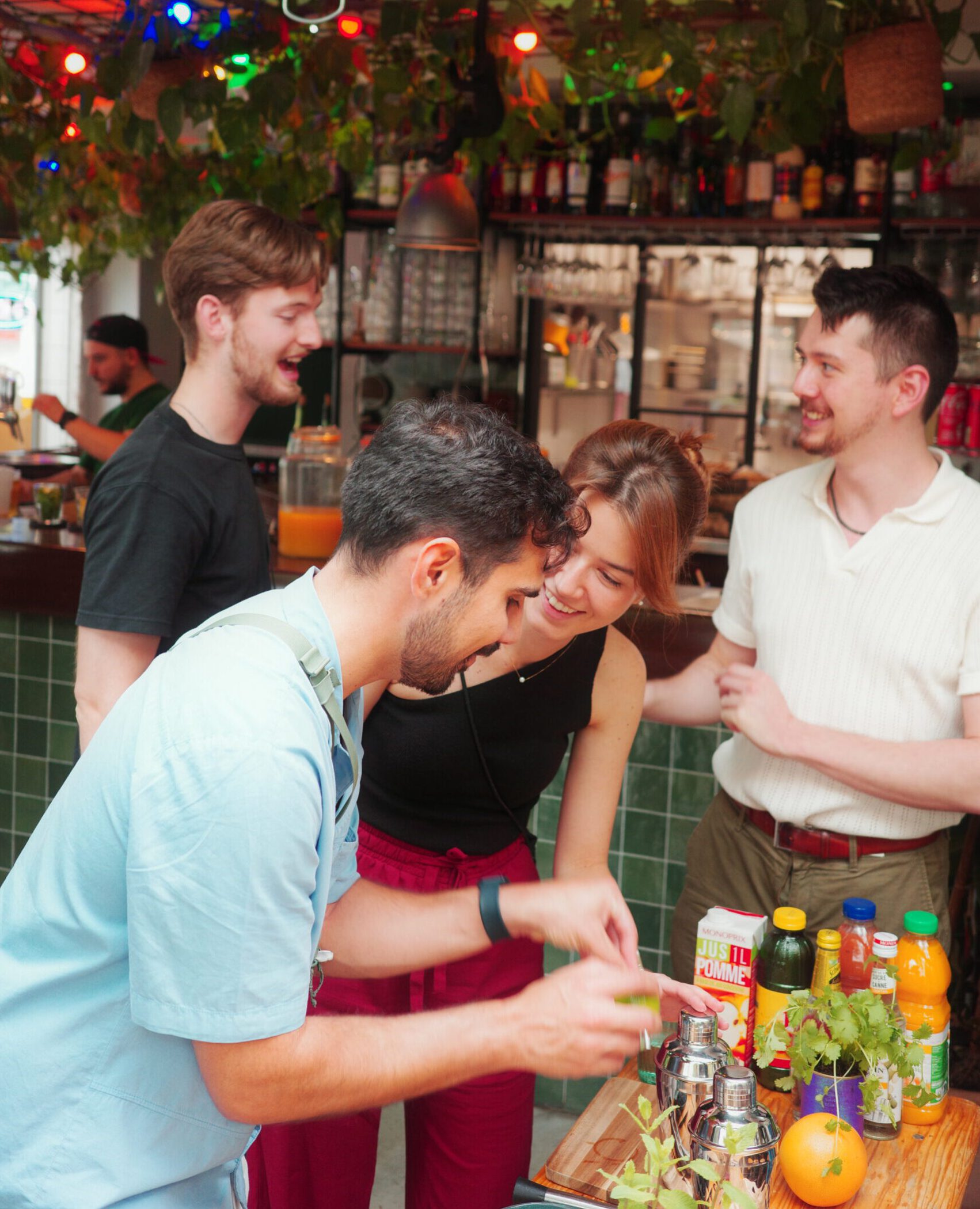 Mixology activity for birthday party